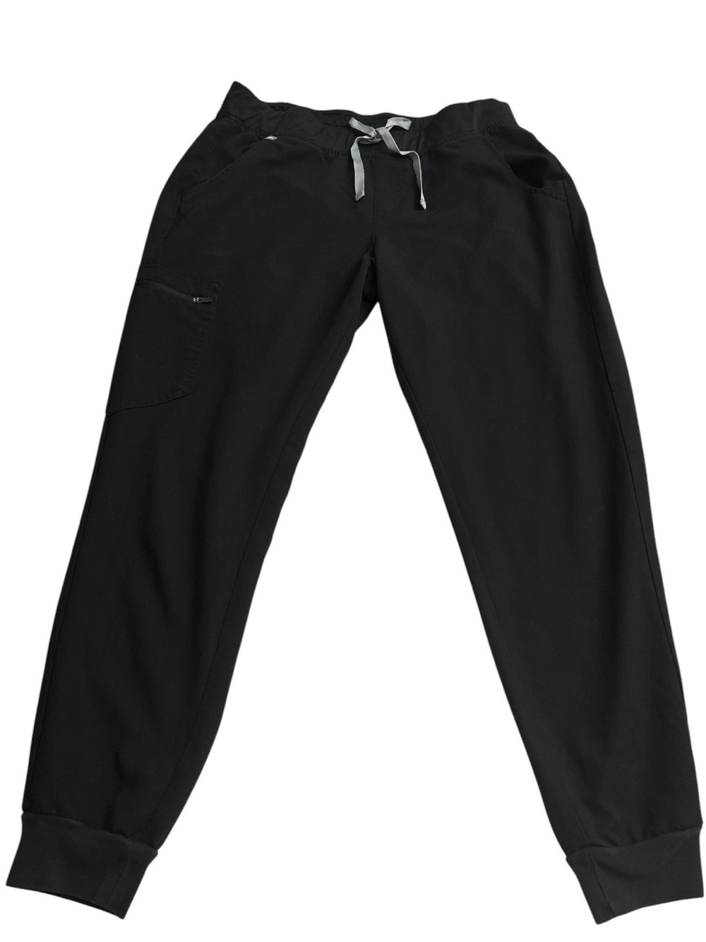 FIGS Women's Zamora Jogger Scrub Pants – Black – Size Large W18SW2005 PO 2266